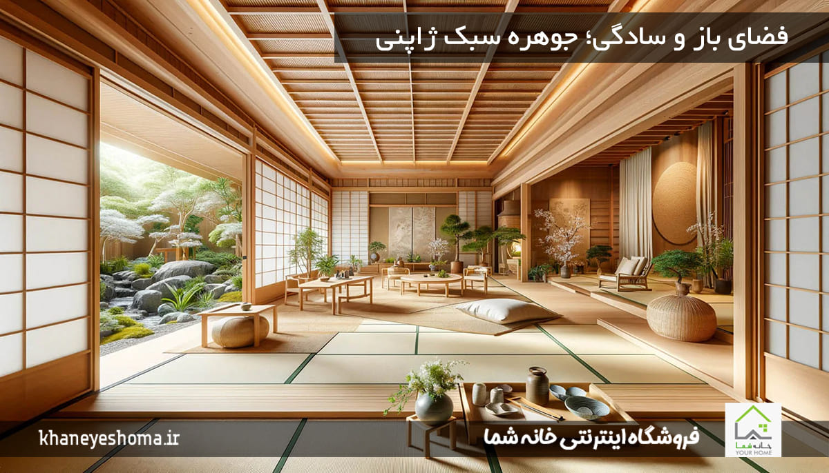 فضای باز و سادگی؛ جوهره‌ سبک ژاپنی